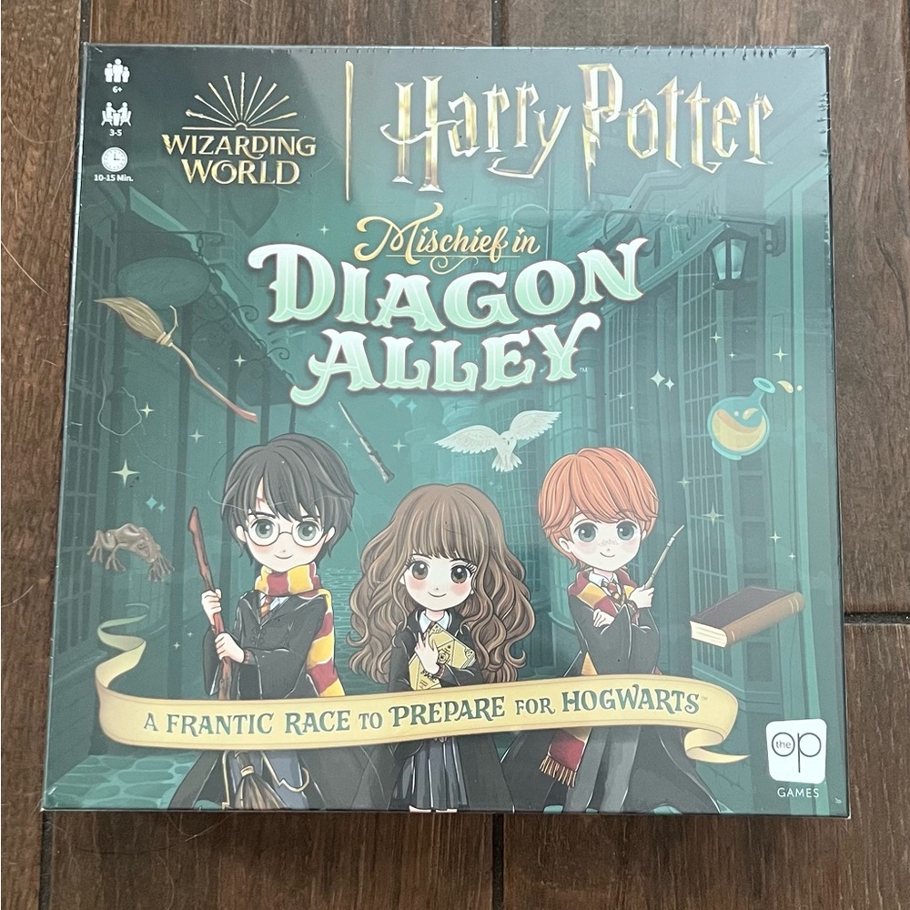 Harry Potter Mischief in Diagon Alley Wizarding World Game Brand New Sealed